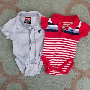 Wrangler onesies